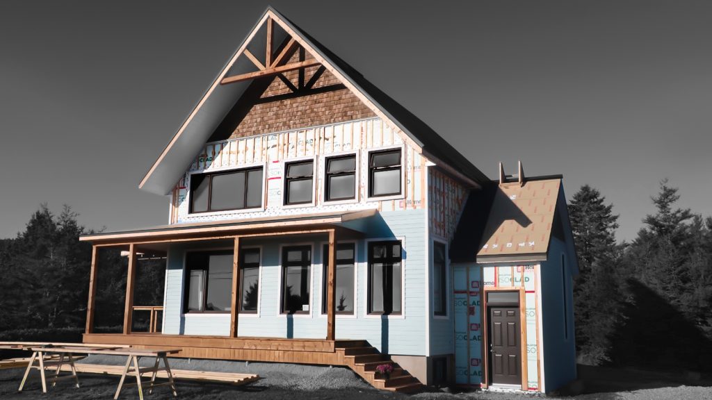 Construction résidentielle en Gaspésie