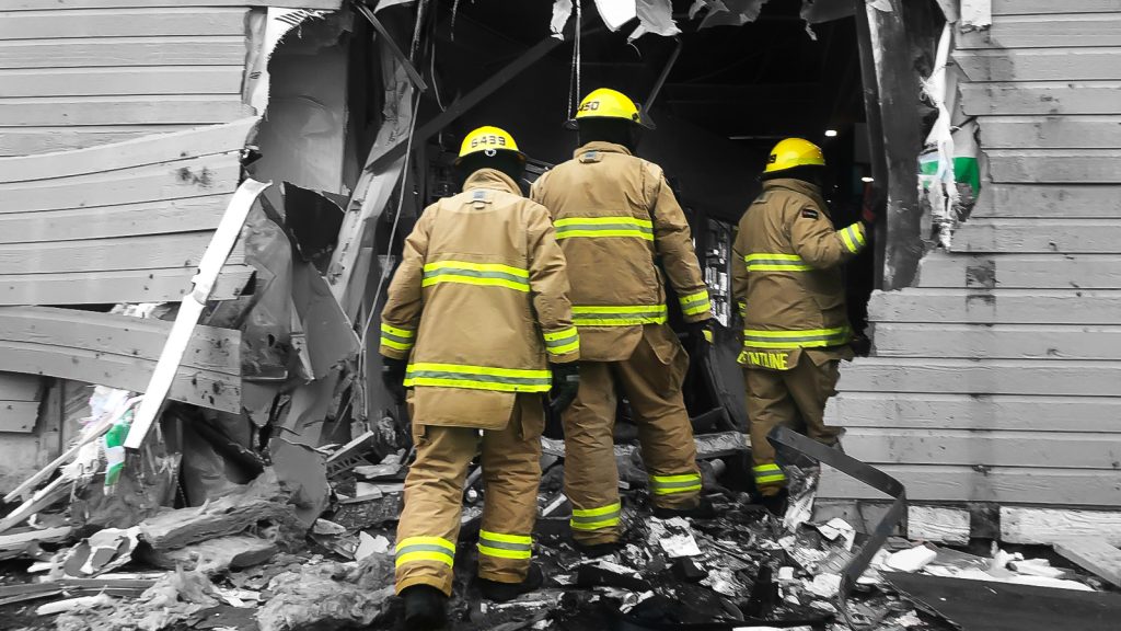 Urgence après sinistre en Gaspésie